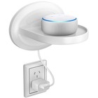Wall Mount For Google Home   Smart Speaker With Cord Arrangement  white 