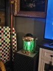 Vintage Large Brass Perko Marine Ship Lantern Wired Smart Bulb And Remote Nice 