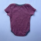 Harry Potter One-piece Bodysuit Purple Gray 0-3 Months Short Sleeve Graphic