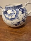 Fine Early 19th Century Sumetsuke Imari Blue   White Porcelain  Teapot Only