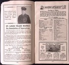 1920 Know St Louis Travel Guide Hotel Cafe Theater Steam Line Timetable Booklet