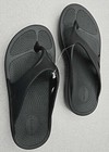 Oofos Unisex Ooriginal Thong Sandal Flip Flop  Adult  Medium  classic Black 