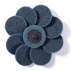 25pcs 2  Roll Lock Sanding Discs Fine Blue Quick Change Discs Polishing