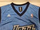 Adidas Utah Jazz Deron Williams  8 Nba Jersey Blue Navy White Basketball Large