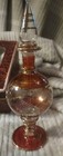 Vintage Blown Glass Perfume Bottle Egyptian 