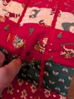 Handmade Christmas Countdown Stocking Advent Calendar With 24 Pockets Quilted