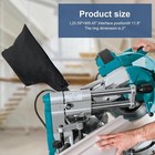 Miter Saw Dust Collection Bags  2-pack With Zipper  Fits 1 5  To 2  Ports