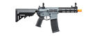 Lancer Tactical Gen 2 Hellion M-lok 7  Airsoft M4 Aeg  color  Grey   Black 