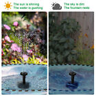 Solar Power Fountain Submersible Floating Water Pump Bird Bath Pond Garden Decor
