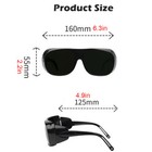 2 Packs True Color Welding Safety Goggle Welding Goggles Welder Glasses