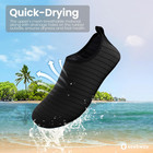 Quick-dry Non-slip Water Shoes For Men   Women  Black Sk002 u 