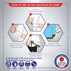 Aquarium 100  Silicone Sealant  10 4 Fl Oz  Safe For Fish  1 1 Pack  Clear 