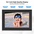 Digital Picture Frame With 10 1 Inch Ips Touch Screen loading Pictures To Sma   