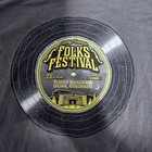 23rd Annual Folk Festival Lyons  Colorado 2013 T- Shirt  Medium