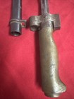 Antque Vtg Wwi M1886 93 French Lebel  rosalie  Bayonet And Scabbard C156