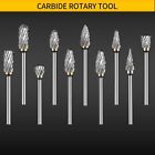 Carbide Burr Set Compatible With Dremel Rotary Tool 10pcs Die Grinder Bits