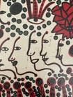 Yayoi Kusama  handmade  Acrylic On Wood Signed And Stamped  Vtg Art