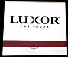 Luxor Casino Las Vegas White Full Unstruck 30 Strike Matchbook