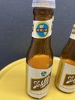 Vintage Schlitz Miniature Beer Bottle Salt And Pepper Bottles Pair Brown 4   