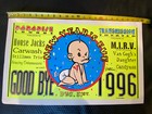 Vintage Mirv Concert Poster 1996 New Years 24   x14    Thick Stock Rare Poster