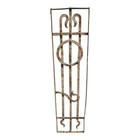 Antique Victorian Iron Gate Window Garden Fence Architectural Salvage Door  648