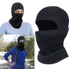 Motorcycle Cycling Hood Balaclava Winter Fleece Warm Cap Face Mask Scarf Hats Us