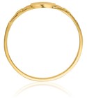 10k Solid Yellow Gold Square Custom Engraved Signet Ring