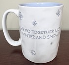 Disney X Rae Dunn Winnie The Pooh   Piglet We Go Together Winter Mug New W  Tags
