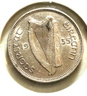 1935   Ireland  6  Pence  Coin - Km 5 - Nice Details -  in 17102 