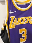 Nike La Lakers Anthony Davis  3 Swingman Jersey Men   s Size 44 M 100  Authentic