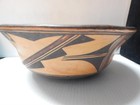 Important Antique Hopi Indian Pottery Dough Bowl Pot - Museum Grade  