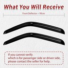 4pc Rain Guards For Gmc Savana Chevy Express 25000 3500 Window Visors For 