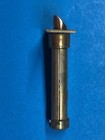   bolt   Doorknob Vintage  Brass  Patina  one   Reclaimed    m1430 