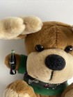 Coca Cola Bean Bag Plush Reindeer 1998  New rare