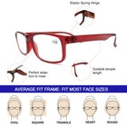 Reading Glasses Mens Womens Readers Unisex 4 Pack Wholesale Bulk Lot New