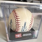 Rawlings Official Major League Baseball Autographed Original In Display Case