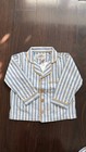 Nights By Wilder Blue Striped Toddler Pajama Set Size 2-4y