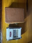 Vintage Gossen Sixon Light Exposure Meter   Leather Case Photography Equipment