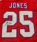 Marcus Jones New England Patriots Autographed Signed Custom Style Jersey jsa