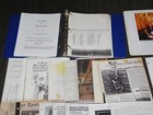 Vintage Milk Bottle 2 Binders Of 40 Year   New York Milk Inspector Paper Info