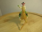 Vintage Western Old West Wrangler Cowboy Horse Plastic Mold Retro Toy Figure