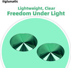 Tanning Goggles  Tanning Eye Protection 50sets - Latex-free Disposable For Stand