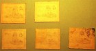 Pr China Stamps S36 37 39 40  S46 Tri-colored Pottery Of Tang     36 37 39 40  S46