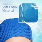 New Latex Waterproof Swim Bathing Cap hat For Long Hair For Adults Lady women 