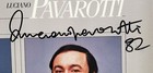 Luciano Pavarotti Signed Autographed Vinyl  magiera  Lp Record Psa dna  u53185
