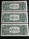 2013 K  1 Star Notes  3         Serial Number Dollar Bills  Washington D c 