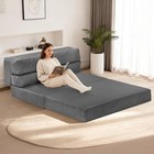 3 In 1 Convertible Sofa Bed Folding Memory Foam Mattress Futon Recliner Chair Us