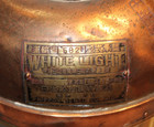 Vintage Nippon Sento Japanese 582 White Light Brass copper Custom Electric Lamp