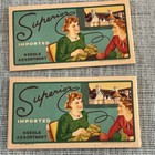 Synerio Imported Hand Sewing Needle Assortment Paper Cases booklets Vintage