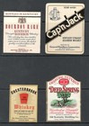 90 Different Kentucky Bourbon   Whiskey   Gin Unused Labels   New Old Stock  